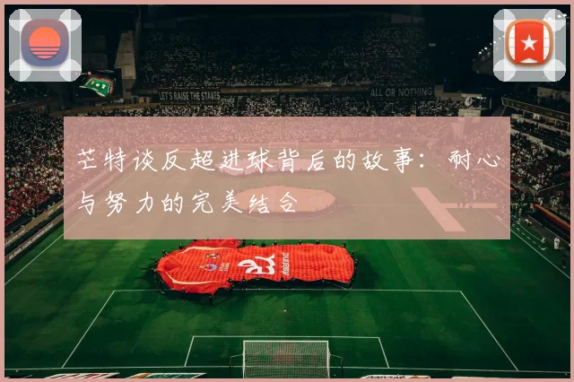 芒特谈反超进球背后的故事：耐心与努力的完美结合